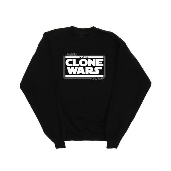 Star Wars Sweatshirt med Clone Wars-logotyp för flickor