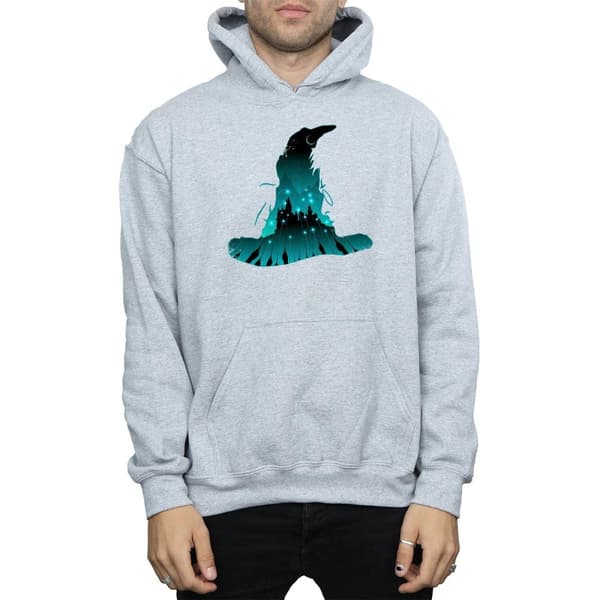 Harry Potter Mens Hogwarts Silhouette Hoodie
