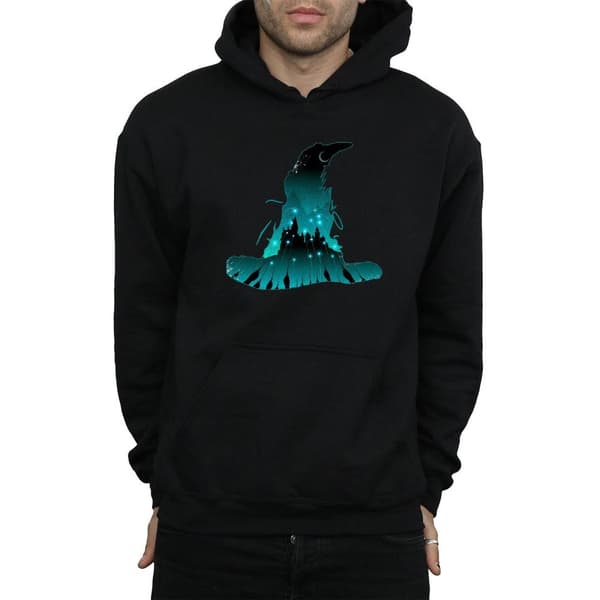 Harry Potter Mens Hogwarts Silhouette Hoodie