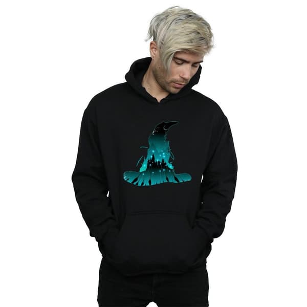 Harry Potter Mens Hogwarts Silhouette Hoodie