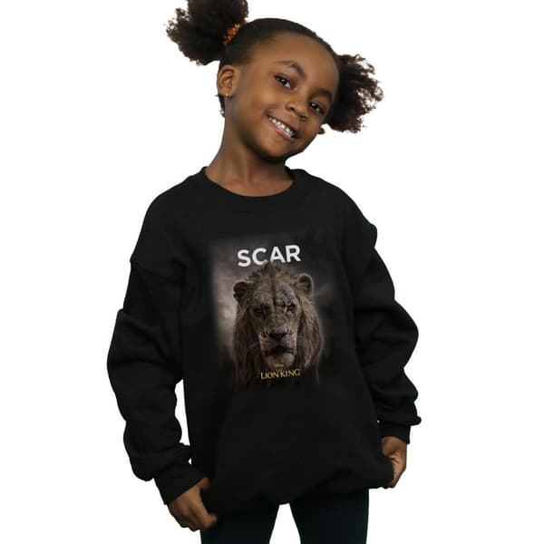 Disney Girls The Lion King Movie Scar Poster Sweatshirt