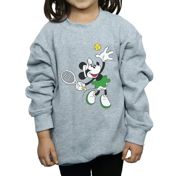Disney Girls Minnie Mouse Tennis Sweatshirt