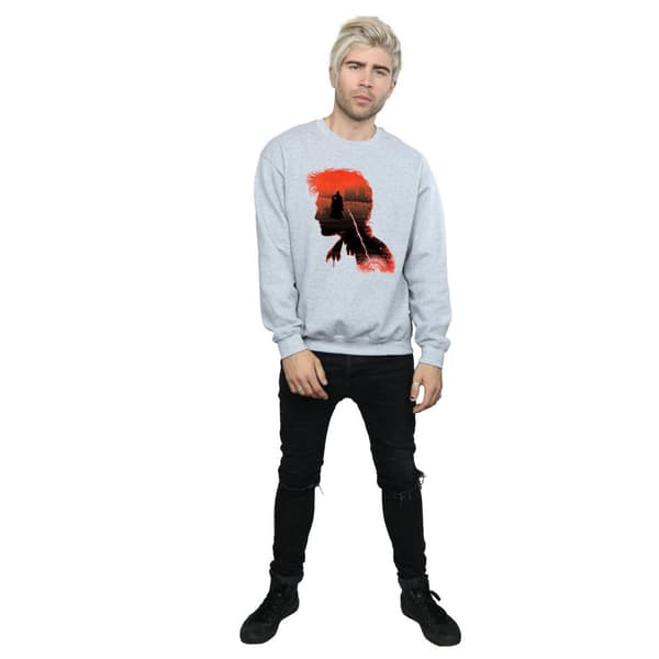 Harry Potter Mens Battle Silhouette Sweatshirt