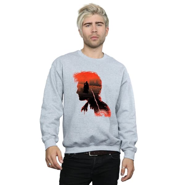 Harry Potter Mens Battle Silhouette Sweatshirt