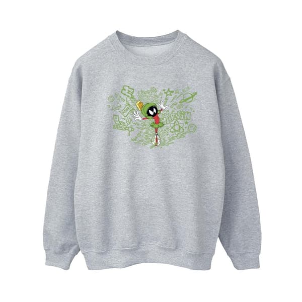 Looney Tunes Womens/Ladies ACME Doodles Marvin Martian Sweatshirt