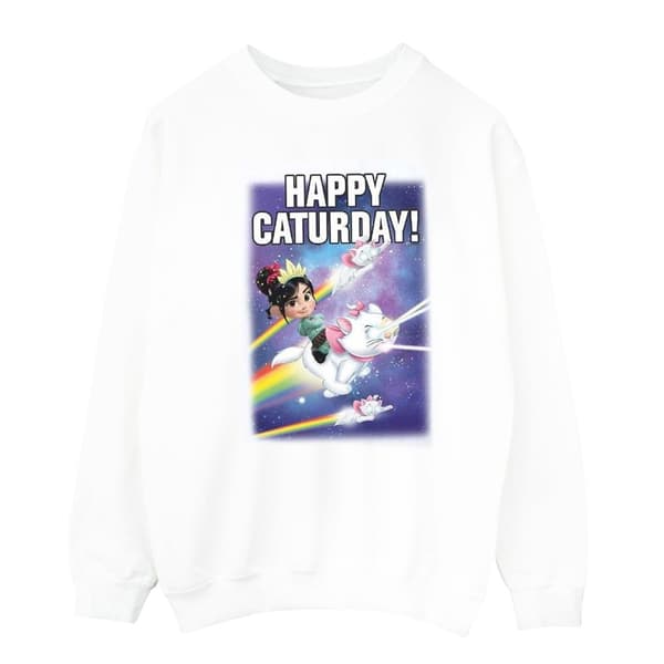 Disney Boys Wreck It Ralph Happy Caturday Sweatshirt