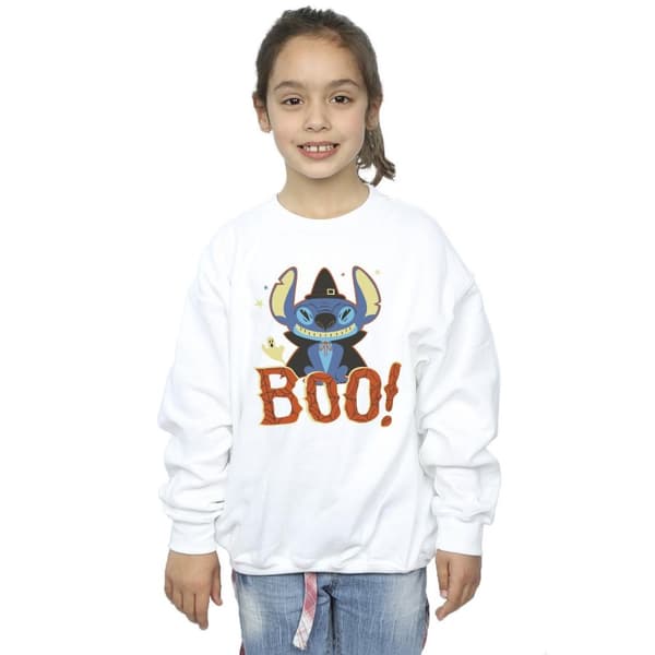 Disney Girls Lilo & Stitch Boo! Sweatshirt
