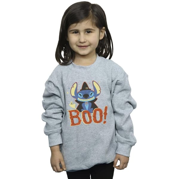 Disney Girls Lilo & Stitch Boo! Sweatshirt
