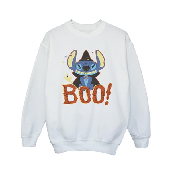 Disney Girls Lilo & Stitch Boo! Sweatshirt