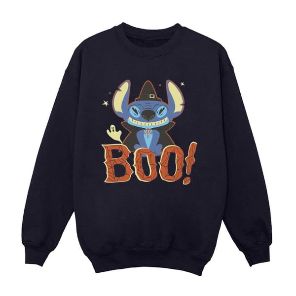 Disney Girls Lilo & Stitch Boo! Sweatshirt