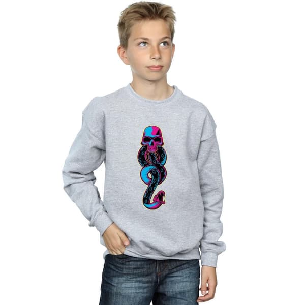 Harry Potter Boys Neon Dark Mark Sweatshirt