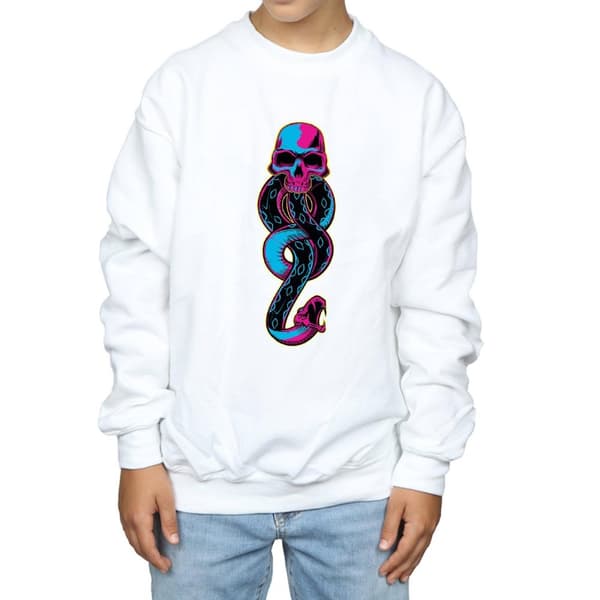 Harry Potter Boys Neon Dark Mark Sweatshirt
