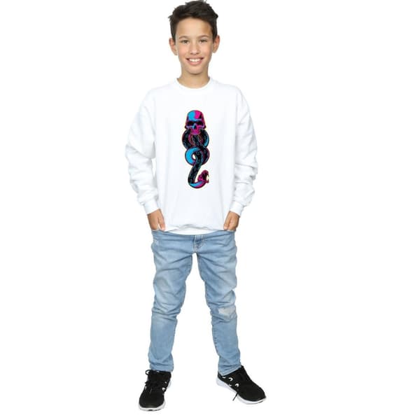 Harry Potter Boys Neon Dark Mark Sweatshirt