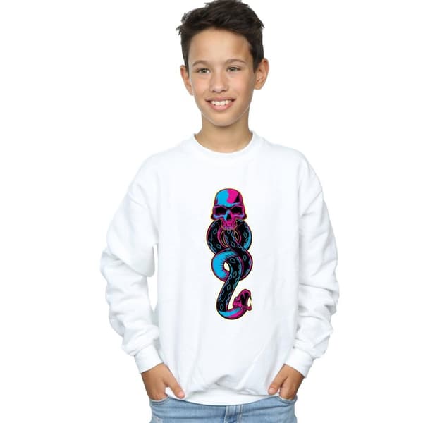 Harry Potter Boys Neon Dark Mark Sweatshirt