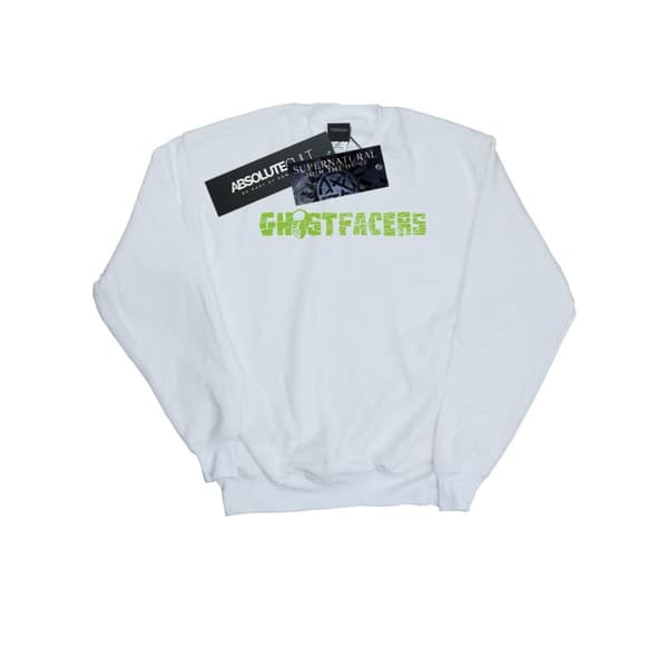 Supernatural Womens/Ladies Ghostfacers Logo Sweatshirt