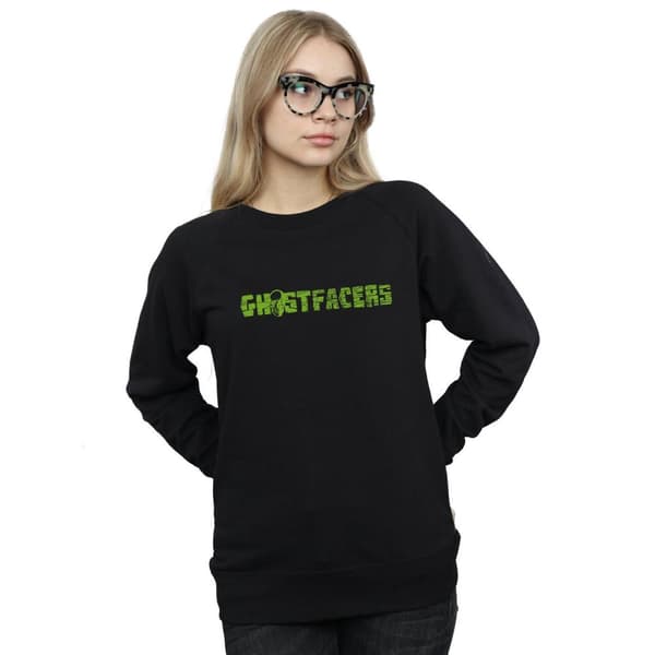 Supernatural Sweatshirt med Ghostfacers-logotyp för kvinnor/damer