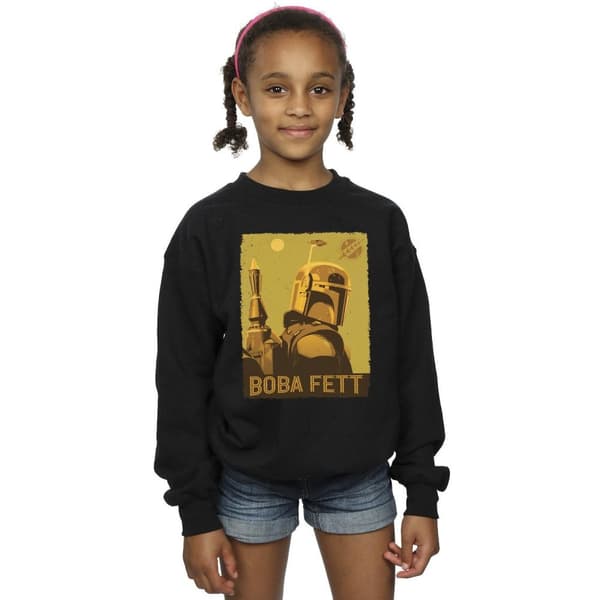 Star Wars Girls The Book Of Boba Fett Planetary Stare Sweatshirt