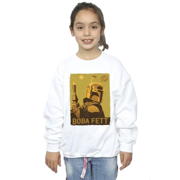 Star Wars Girls The Book Of Boba Fett Planetary Stare Sweatshirt
