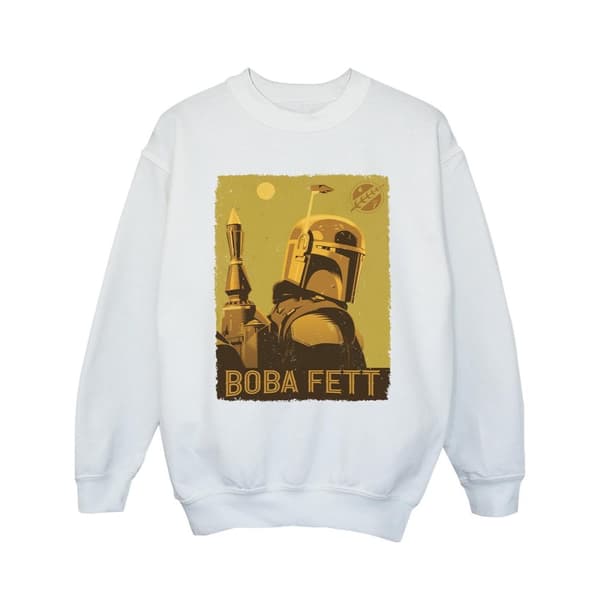 Star Wars Girls The Book Of Boba Fett Planetary Stare Sweatshirt