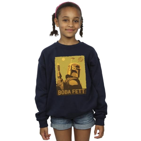 Star Wars Girls The Book Of Boba Fett Planetary Stare Sweatshirt