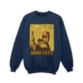 Miniatyrbild 1 av 3: Star Wars Girls The Book Of Boba Fett Planetary Stare Sweatshirt