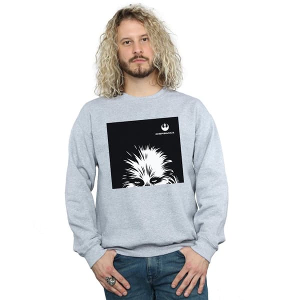 Star Wars Sweatshirt med Chewbacca-look för herrar