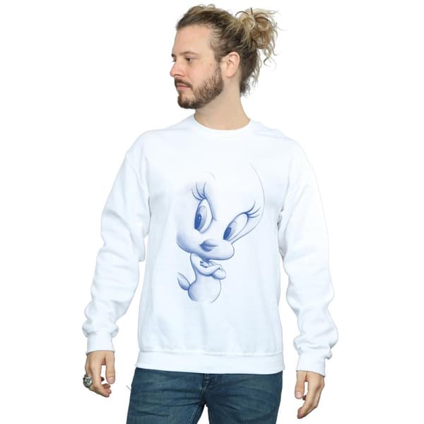 Looney Tunes Mens Tweety Attitude Sweatshirt