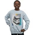 Miniatyrbild 2 av 3: Star Wars Stormtrooper-mönstrad hjälmtröja för pojkar