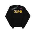 Miniatyrbilde 1 av 3: Star Wars Mens The Rise Of Skywalker C-3PO Text Logo Sweatshirt