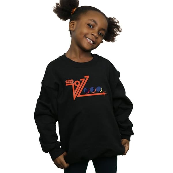 Star Wars Girls Retro 1977 Death Star Sweatshirt