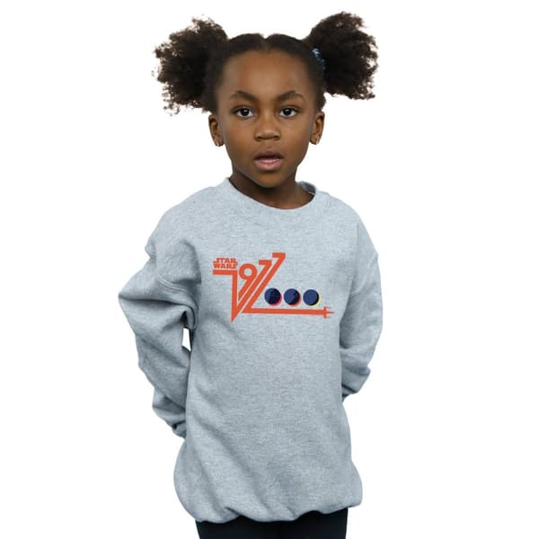 Star Wars Girls Retro 1977 Death Star Sweatshirt
