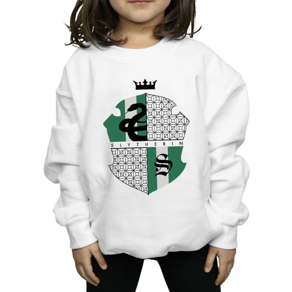 Harry Potter Girls Slytherin Shield Sweatshirt
