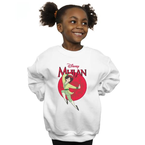 Disney Girls Mulan Dragon Circle Sweatshirt
