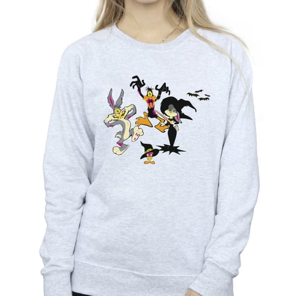 Looney Tunes Dam/Tjej Halloween Friends Sweatshirt