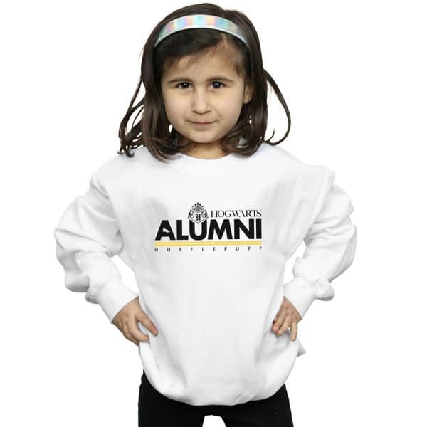 Harry Potter Sweatshirt för flickor - Hogwarts Alumni Hufflepuff