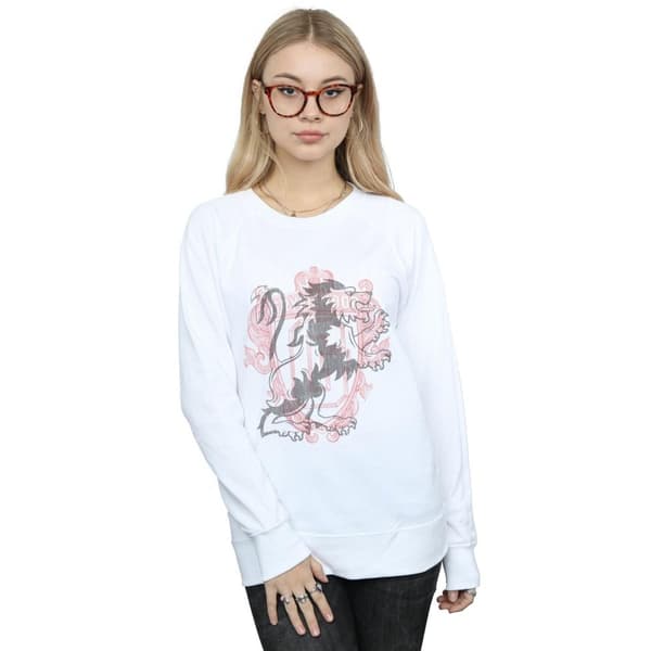 Harry Potter Gryffindor Lion Crest - Sweatshirt för kvinnor/damer