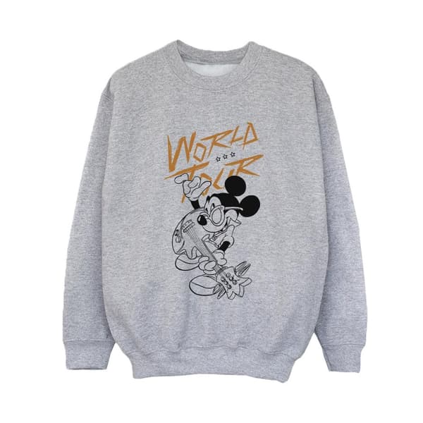 Disney Boys Mickey Mouse World Tour Line Sweatshirt