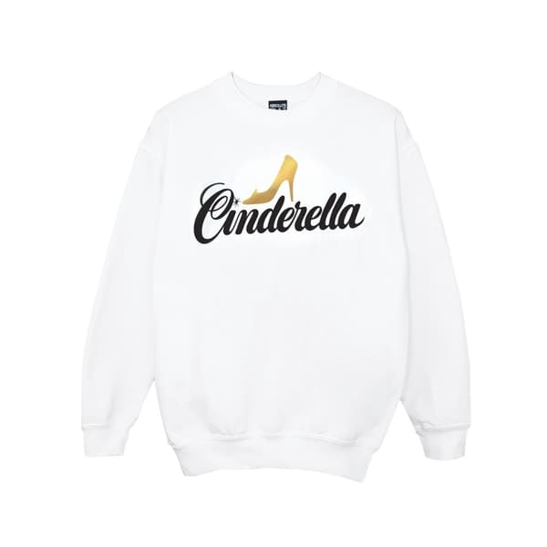 Disney Sweatshirt med Cinderella Shoe-logotyp för flickor