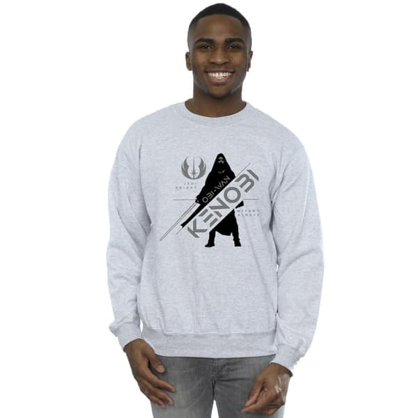Star Wars Mens Obi-Wan Kenobi Jedi Knight Sweatshirt