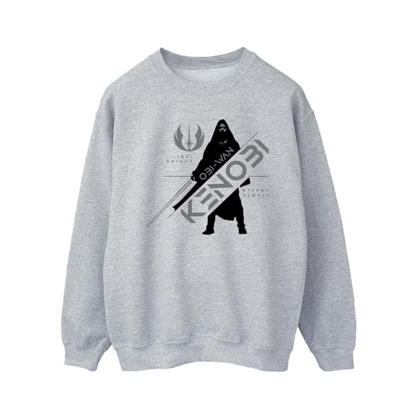 Star Wars Mens Obi-Wan Kenobi Jedi Knight Sweatshirt