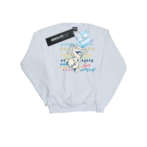 Disney Dam/Tjej Frozen I Love Warm Hugs Sweatshirt