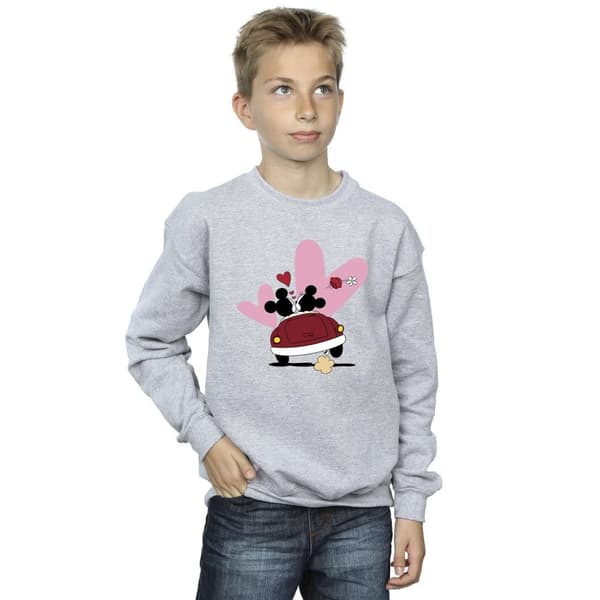 Disney Musse Pigg - Sweatshirt med biltryck för pojkar