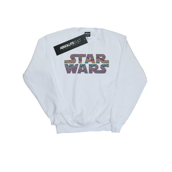 Star Wars Boys Colour Aztec Logo Sweatshirt