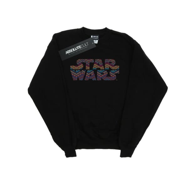 Star Wars Boys Colour Aztec Logo Sweatshirt