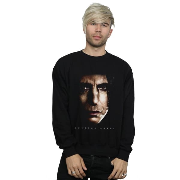 Harry Potter Sweatshirt med porträtt av Severus Snape för herrar