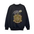 Miniatyrbilde 1 av 3: Harry Potter Boys Hufflepuff Sketch Crest Sweatshirt