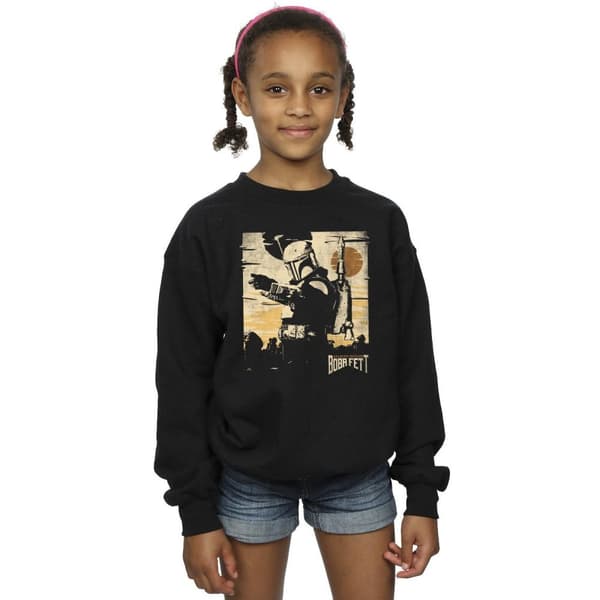 Star Wars Girls The Book Of Boba Fett Points Sweatshirt