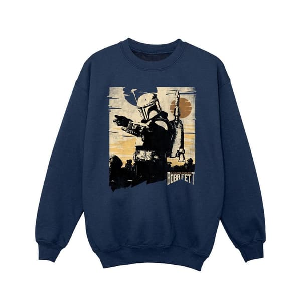 Star Wars Girls The Book Of Boba Fett Points Sweatshirt