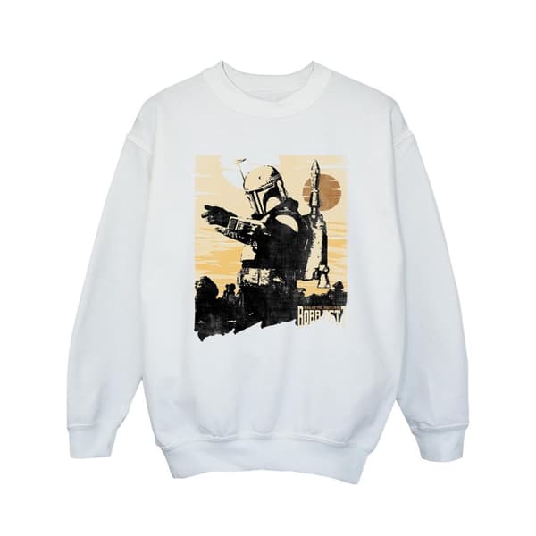 Star Wars Girls The Book Of Boba Fett Points Sweatshirt