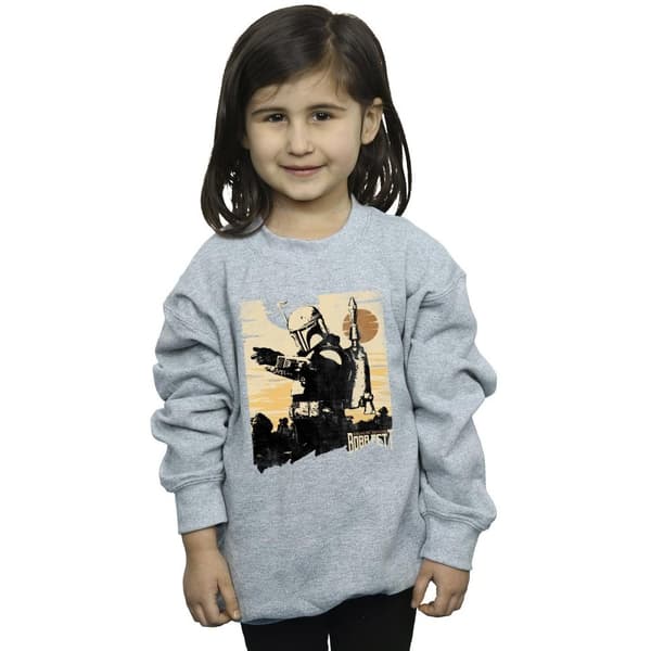 Star Wars Girls The Book Of Boba Fett Points Sweatshirt